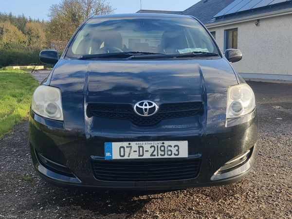 Toyota Auris Hatchback, Petrol, 2007, Black