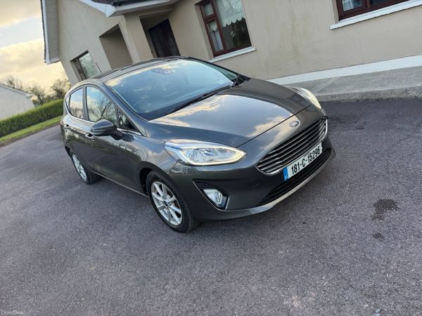 Ford Fiesta Hatchback, Petrol, 2018, Grey