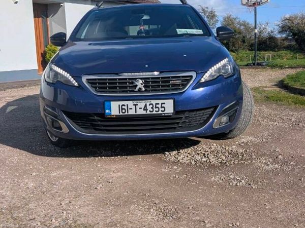 Peugeot 308 Estate, Diesel, 2016, Blue