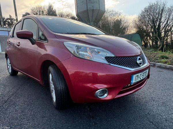 Nissan Note MPV, Petrol, 2017, Red