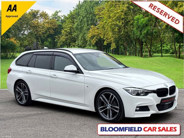 BMW 3-Series Estate, Diesel, 2017, White