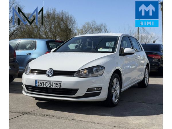 Volkswagen Golf Hatchback, Diesel, 2015, White