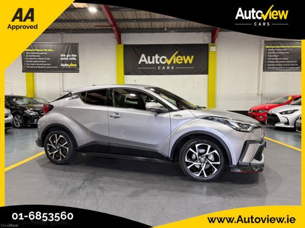 Toyota C-HR SUV, Petrol Hybrid, 2019, Silver