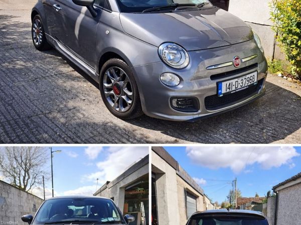 Fiat 500 Hatchback, Petrol, 2014, Grey