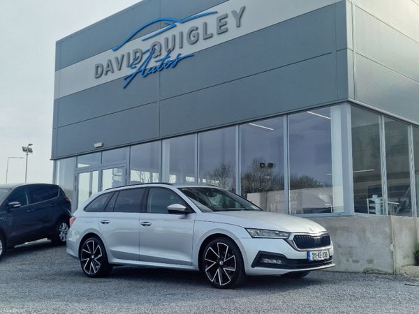 Skoda Octavia Estate, Diesel, 2021, Grey
