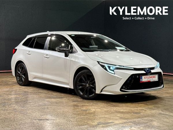 Toyota Corolla Estate, Petrol Hybrid, 2023, White