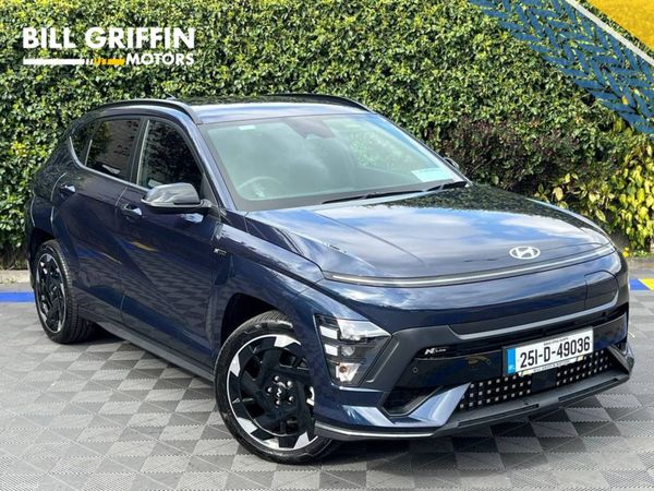 Hyundai KONA SUV, Electric, 2025, Blue