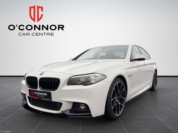 BMW 5-Series Saloon, Diesel, 2016, White