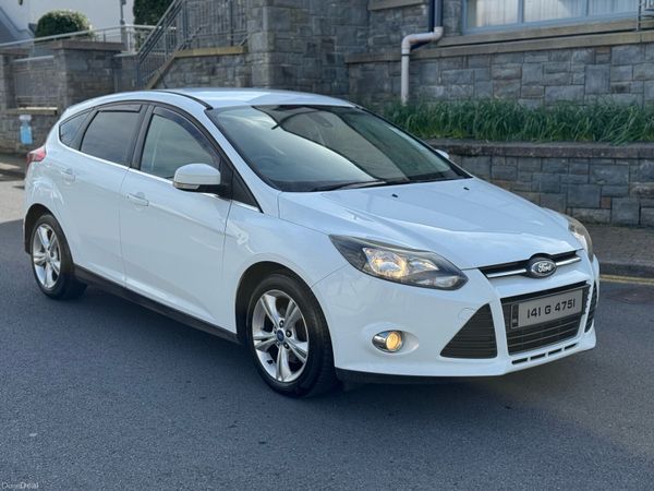 Ford Focus Hatchback, Diesel, 2014, White