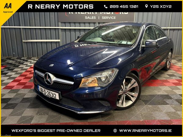 Mercedes-Benz CLA Saloon, Petrol, 2018, Blue