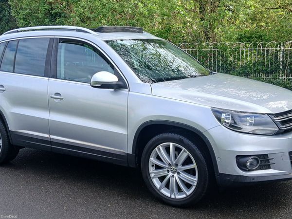 Volkswagen Tiguan SUV, Diesel, 2016, Silver