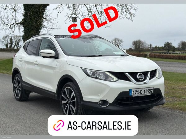 Nissan Qashqai SUV, Diesel, 2017, White