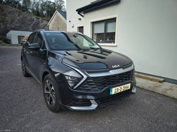 Kia Sportage SUV, Diesel Hybrid, 2023, Black