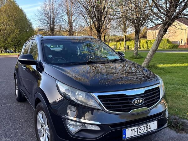 Kia Sportage SUV, Diesel, 2011, Black