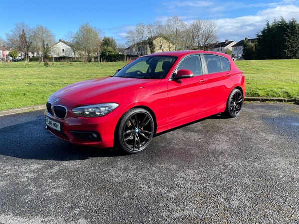 BMW 1-Series Hatchback, Diesel, 2015, Red