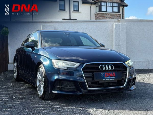 Audi A3 Saloon, Petrol, 2019, Blue