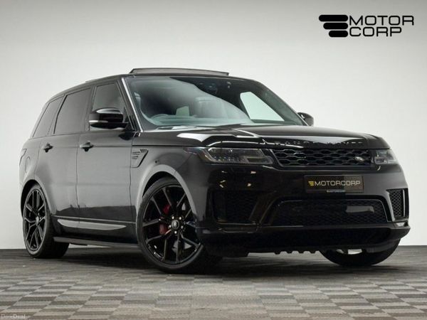 Land Rover Range Rover Sport SUV, Petrol Plug-in Hybrid, 2022, Black
