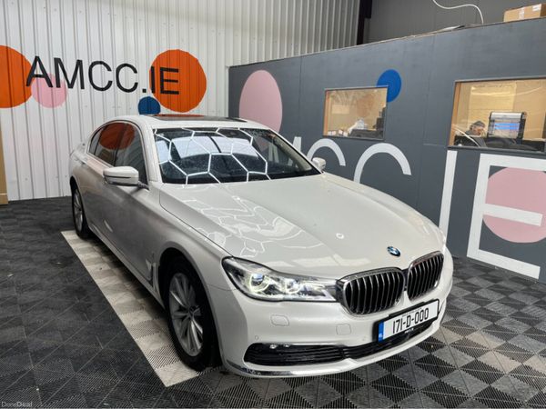 BMW 7-Series Saloon, Petrol Plug-in Hybrid, 2017, White