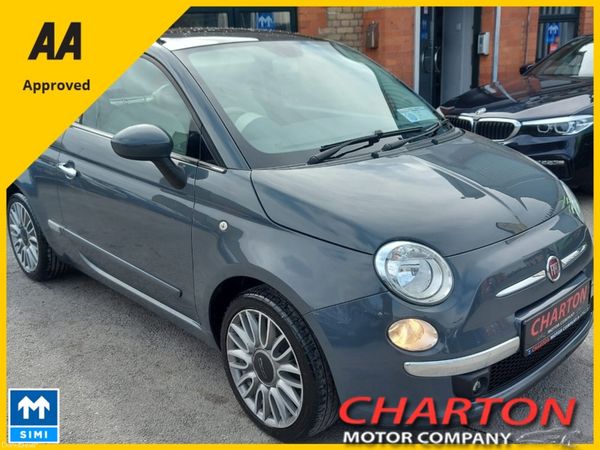 Fiat 500 Hatchback, Petrol, 2015, Grey