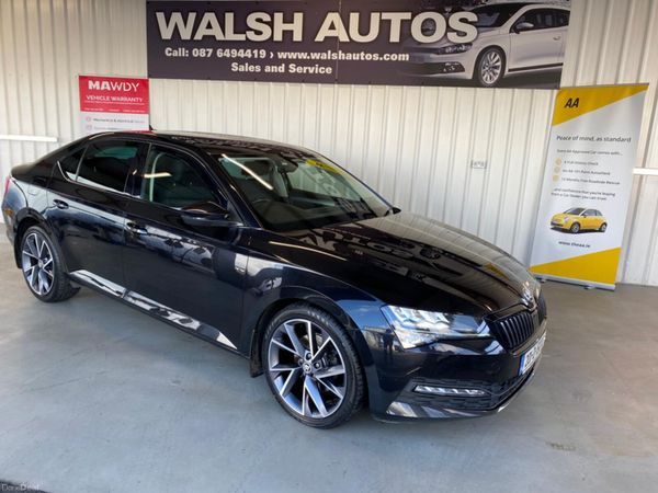 Skoda Superb Hatchback, Diesel, 2020, Black