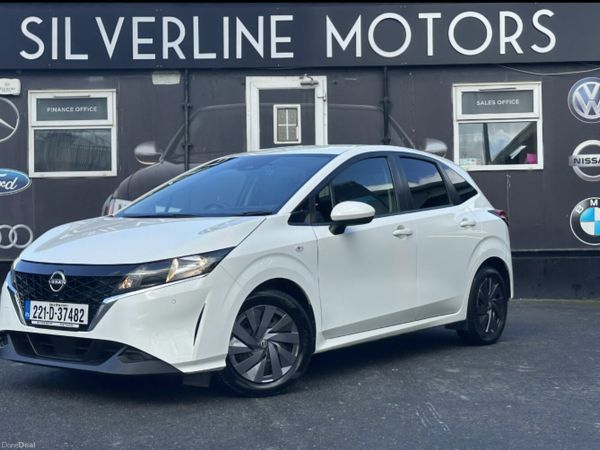 Nissan Note Hatchback, Petrol Hybrid, 2022, White