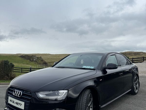 Audi A4 Saloon, Diesel, 2014, Black