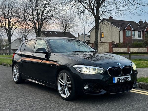 BMW 1-Series Hatchback, Diesel, 2016, Black