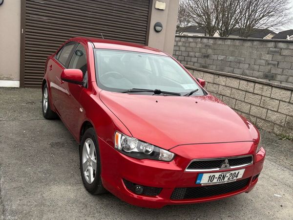 Mitsubishi Lancer Saloon, Petrol, 2010, Red