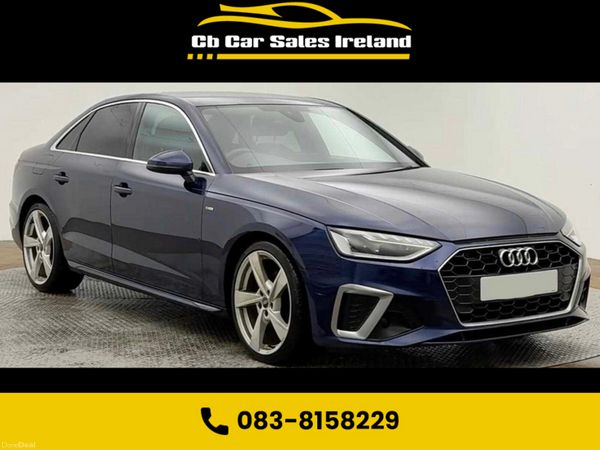Audi A4 Saloon, Diesel, 2021, Blue