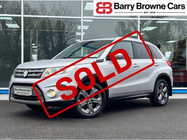 Suzuki Vitara SUV, Petrol, 2015, Silver