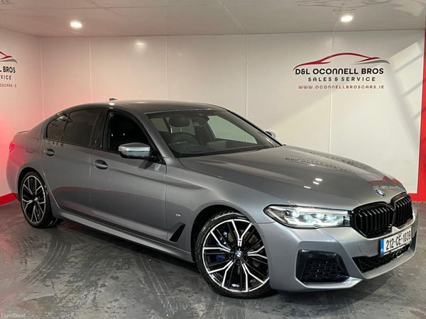 BMW 5-Series Saloon, Diesel, 2021, Blue