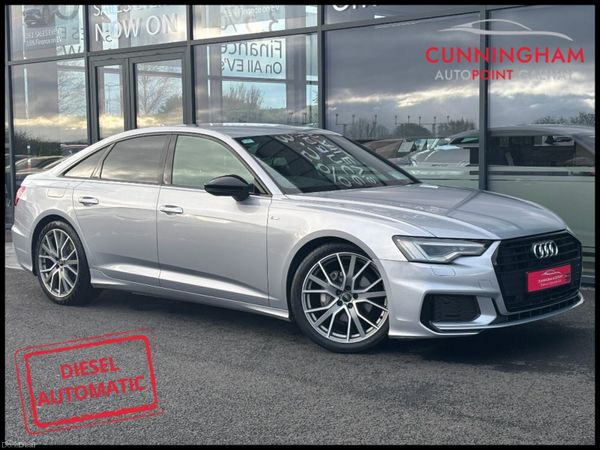 Audi A6 Saloon, Diesel, 2020, Silver