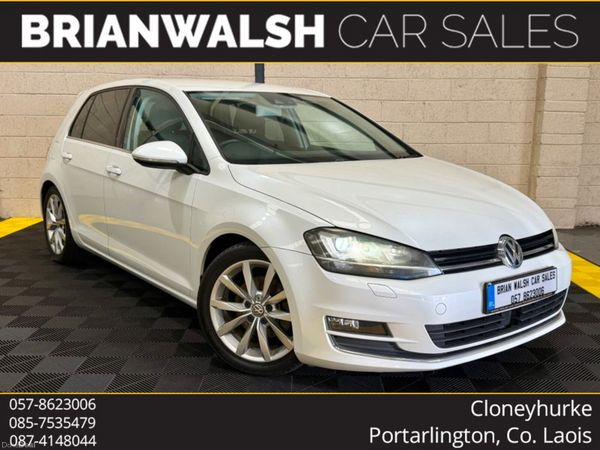 Volkswagen Golf Hatchback, Petrol, 2014, White