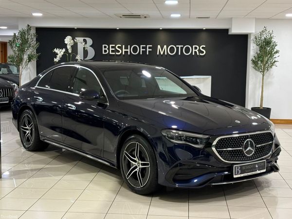 Mercedes-Benz E-Class Saloon, Petrol Plug-in Hybrid, 2025, Blue