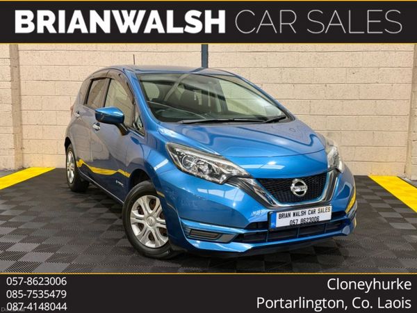 Nissan Note Hatchback, Petrol Hybrid, 2017, Blue