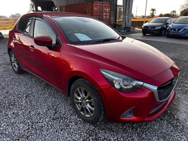 Mazda Demio Hatchback, Petrol, 2017, Red