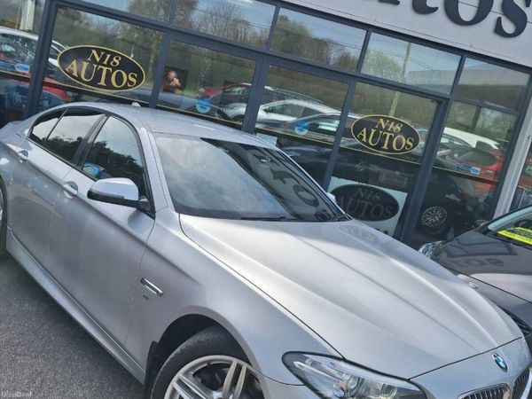 BMW 5-Series Saloon, Diesel, 2016, Silver