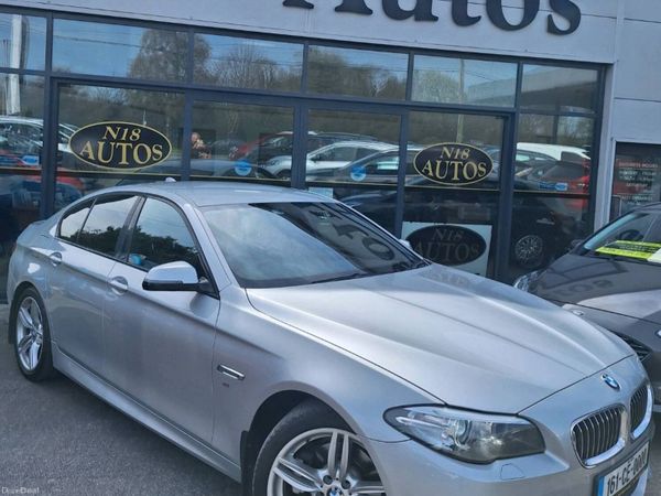 BMW 5-Series Saloon, Diesel, 2016, Silver
