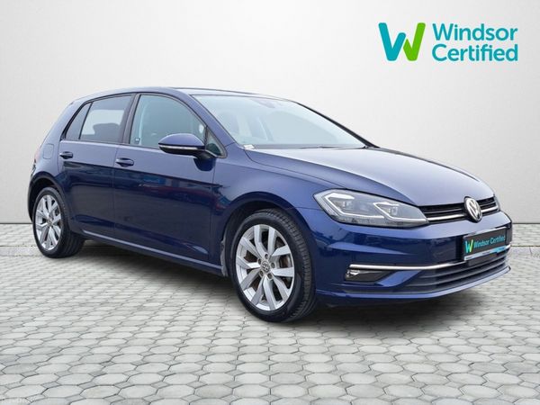 Volkswagen Golf Hatchback, Petrol, 2017, Blue