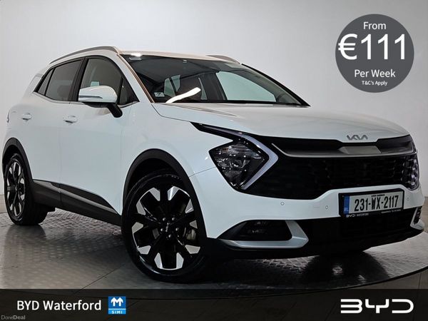 Kia Sportage SUV, Petrol Plug-in Hybrid, 2023, White