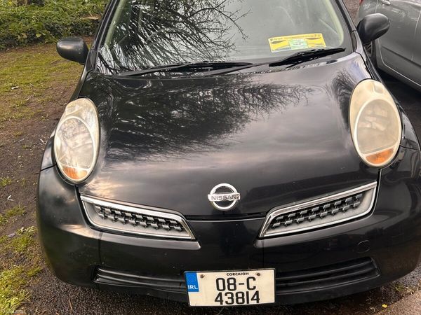 Nissan March Hatchback, Petrol, 2008, Black