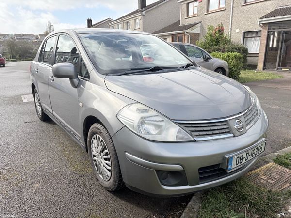 Nissan Tiida Saloon, Petrol, 2008, Grey