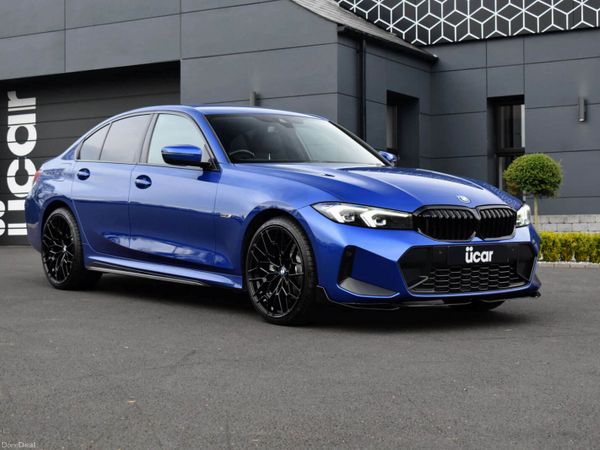 BMW 3-Series Saloon, Electric, 2023, Blue