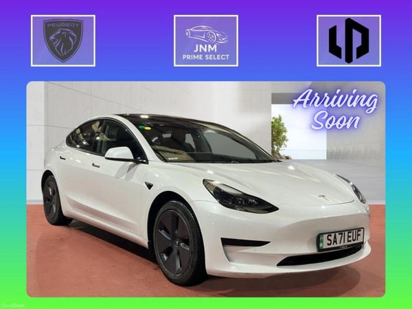 Tesla Model 3 Saloon, Electric, 2021, White