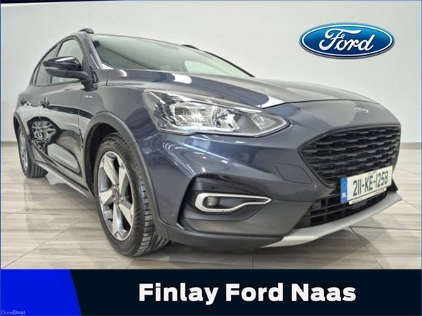 Ford Focus Hatchback, Petrol Hybrid, 2021, Blue
