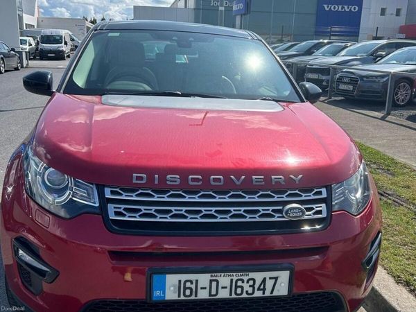 Land Rover Discovery Sport SUV, Diesel, 2016, Red