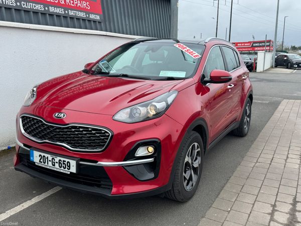 Kia Sportage SUV, Diesel, 2020, Red