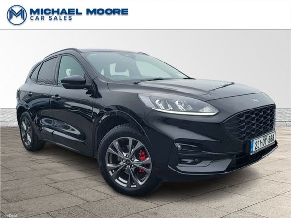 Ford Kuga SUV, Petrol Plug-in Hybrid, 2023, Black