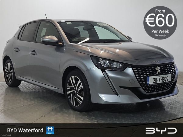 Peugeot 208 Hatchback, Petrol, 2021, Grey