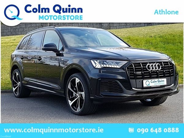 Audi Q7 SUV, Petrol Plug-in Hybrid, 2023, Black